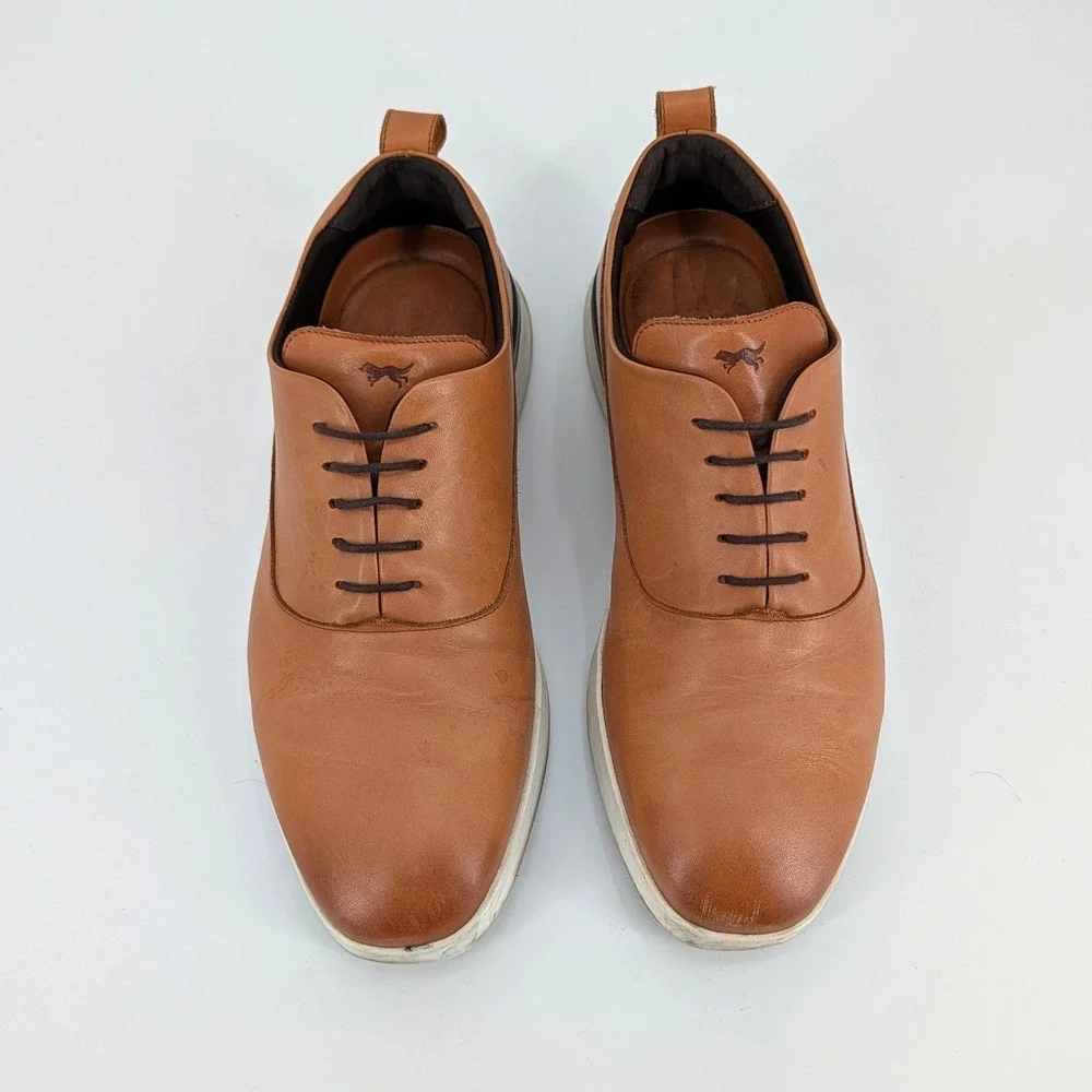 Wolf & Shepherd Crossover Victory Leather‎ Hybrid Dress Sneaker Brown 10M